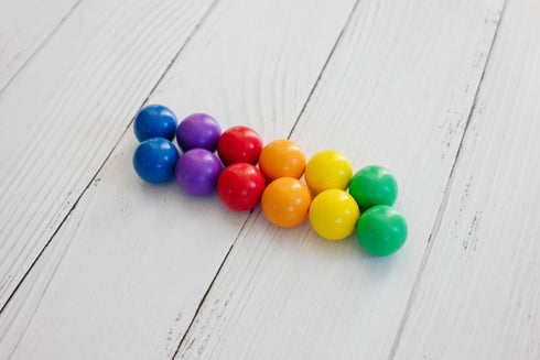 CONNETIX - 12 Piece Rainbow Replacement Ball Pack